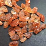 Rough Sunstone Gemstones Earrings 925 Sterling Silver