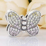 Butterfly Clip Beads for 925 Silver Charm Bracelet