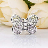 Butterfly Clip Beads for 925 Silver Charm Bracelet
