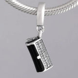 Enamel Clutch Bag With Crystal Pendant Beads