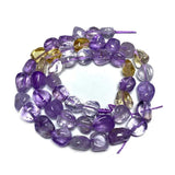 Natural Ametrine Purple Stone Chips Beads for Jewelry Making