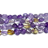 Natural Ametrine Purple Stone Chips Beads for Jewelry Making