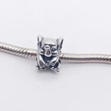 925 Sterling Silver Elephant Charm for Bracelets & Bangles