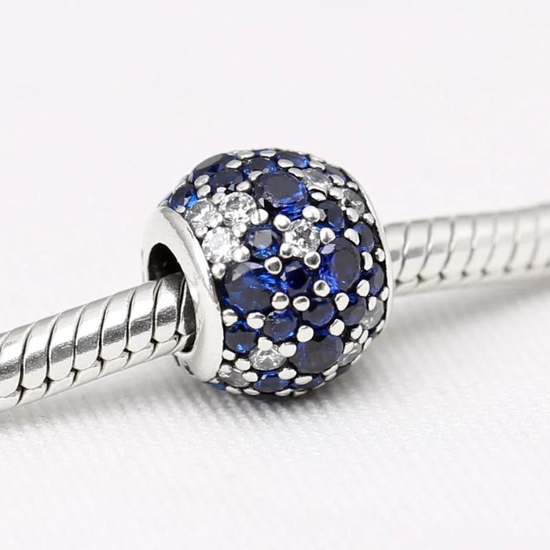 Multicolor Mosaic Ball Crystal Bead Charm Bracelet Bangle