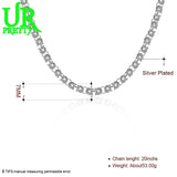 925 Sterling Silver Faucet Chain Matte Smooth Necklace For Women