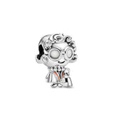 925 Sterling Silver Astronaut Propeller Bead for Bracelet Necklace