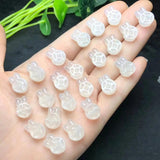 Natural Agate Coin Rabbit Jewelry Making DIY Accessories