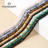 4x3mm Abacus Beads Spectrolite Howlite Amethysts Loose Spacer Beads