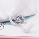 Crystal Bead 925 Silver Charm Bracelet Bangle DIY Jewelry