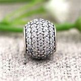 Sparkling Crystal Bead for 925 Silver Bracelet