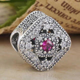 Fairy Tale Treasure Crystal Bead 925 Silver Charm Bracelet DIY