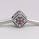 Fairy Tale Treasure Crystal Bead 925 Silver Charm Bracelet DIY