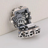 925 Sterling Silver Daisy Charm for Bracelet Jewelry