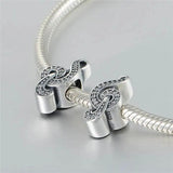 925 Sterling Silver Music Notation Charm Bracelet
