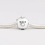 Chick Charm Bead 925 Sterling Silver for European Bracelets DIY Making