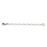 925 Silver Lobster Clasp Safety Chain Charm for European Bracelet & Necklace