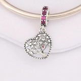 925 Silver Tree of Love Charm Pendant for Bracelet