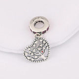 925 Silver Tree of Love Charm Pendant for Bracelet