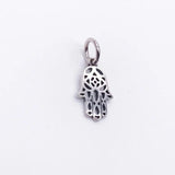 925 Sterling Silver Hamsa Hand Charm European Bead