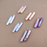 Freshwater Pearl Silver Bar Beads Pendant DIY Jewelry Making