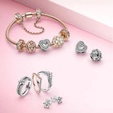 Sterling Silver Charms DIY Bead Kit - Wholesale 925 Silver Jewelry Making Kit