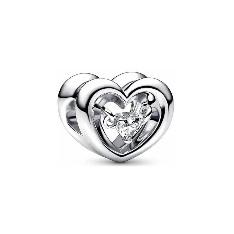 S925 Silver Bracelet Silver Beads DIY Accessories Rose Love Beads