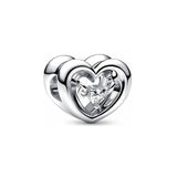 S925 Silver Bracelet Silver Beads DIY Accessories Rose Love Beads