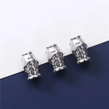 925 Silver Vintage Fish Tube Spacer Beads Large Hole Charm Beads