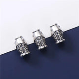 925 Silver Vintage Fish Tube Spacer Beads Large Hole Charm Beads