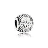 925 Sterling Silver Charm Bracelet DIY Stone for Women Chinese Charms Jewelry