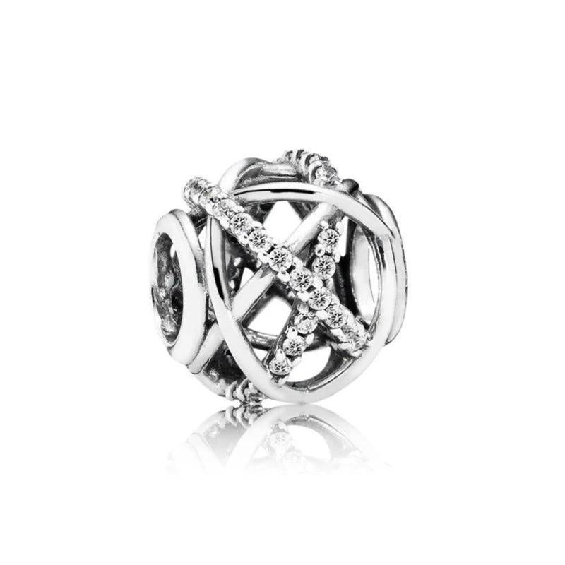 24 Silver 925 Logo Charms for Women Jewelry Making