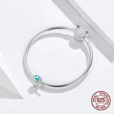 925 Silver Mermaid Tears Charm for 3MM Beads Bracelets