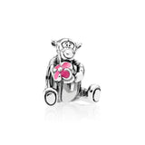 925 Sterling Silver Heart Charms for Jewelry Making