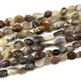 Gray Persia Agate 8-10mm Stone Beads for Jewelry Making