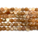 Orange Sunstone Irregular Stone Beads Diy Jewelry Making