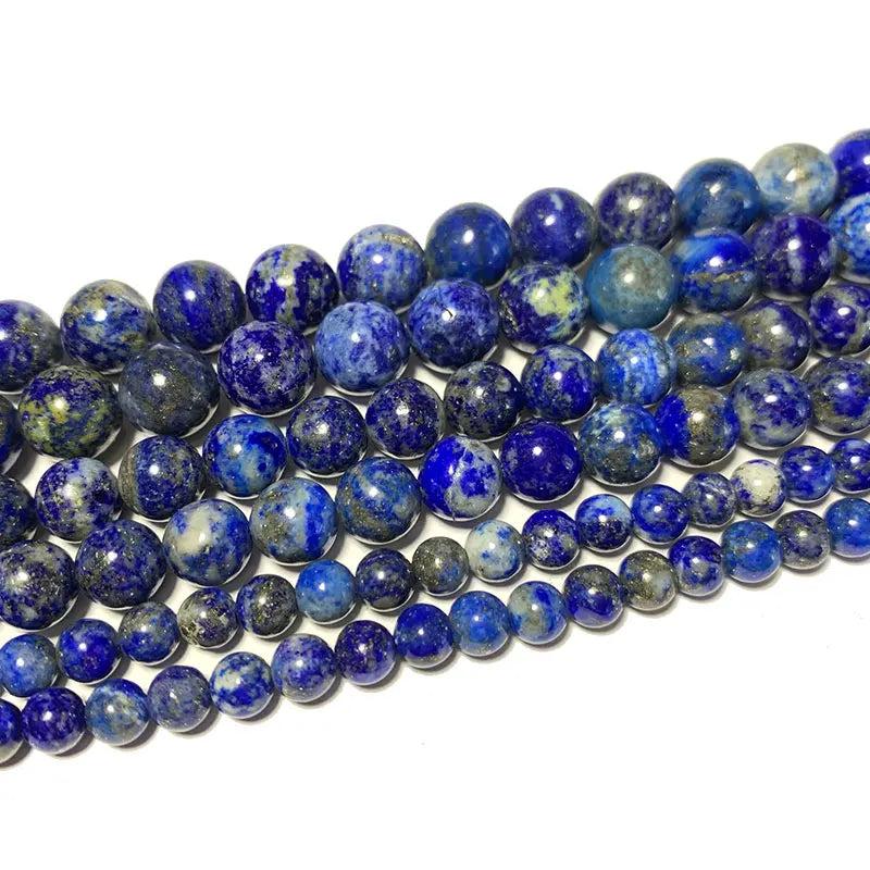 Natural Lapis Lazuli Stone Beads AA for DIY Jewelry 6/8/10MM
