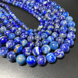Natural Lapis Lazuli Stone Beads AA for DIY Jewelry 6/8/10MM