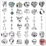 Sweet Family Pendant Bead Silver 925 DIY Fine Jewelry