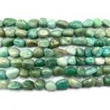 Green Amazonite 8-10mm Stone Beads for Jewelry Making