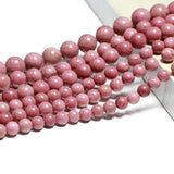 5A Natural Rhodochrosite Red Gemstone Beads 4/6/8/10 MM