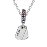 Hero Signature Pendant 925 Sterling Silver Charms for Women Bracelets
