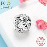 925 Silver Fairy Angel Flower Butterfly Charm Bracelet