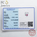 925 Sterling Silver Pink Enamel Coffee Mugs Cup Rings Beads for Charm Bracelet