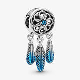 925 Silver Rainbow Balloon Charm Pendant for Bracelet & Bangle