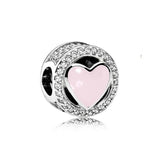 925 Silver Charm Bracelet DIY Stone Chinese Charms Jewelry Making