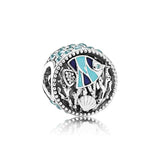 925 Silver Charm Bracelet DIY Stone Chinese Charms Jewelry Making