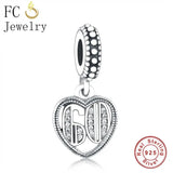 925 Silver Birthday Charms Bracelet for Women