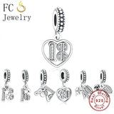 925 Silver Birthday Charms Bracelet for Women