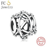 Sterling Silver Constellation Sky Bead for Charm Bracelet