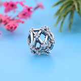 Sterling Silver Constellation Sky Bead for Charm Bracelet
